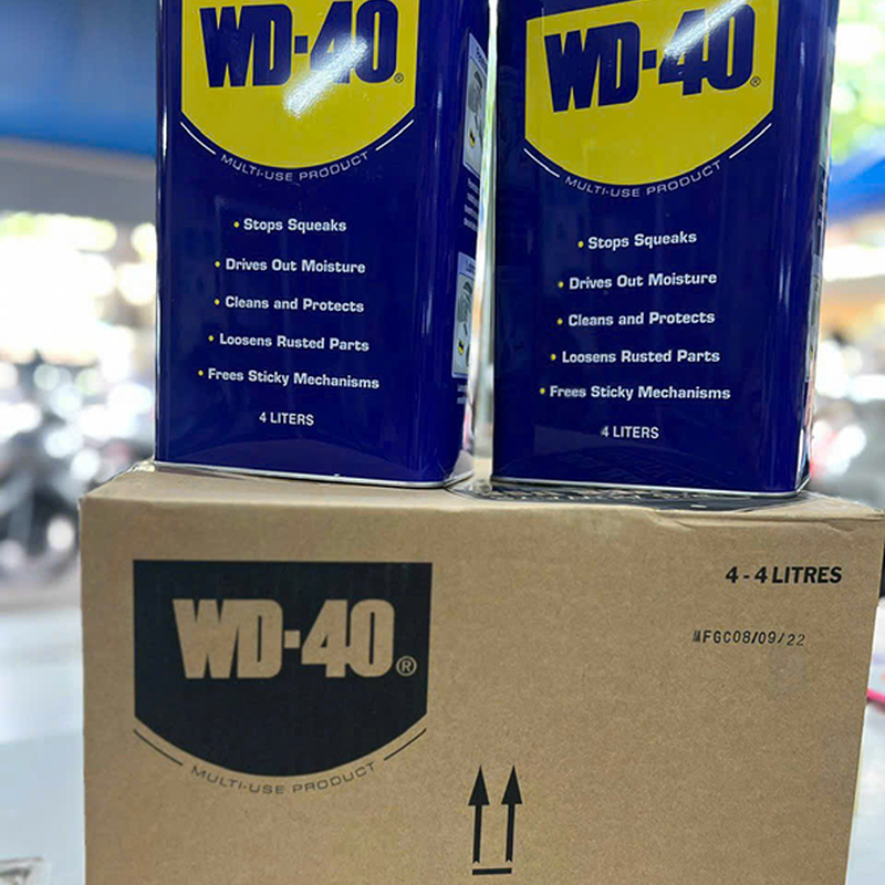 Dầu Chống Gỉ WD-40 Multi Use Product 4L – Giải Pháp Bảo Vệ & Bôi Trơn Hiệu Quả - 4/4
