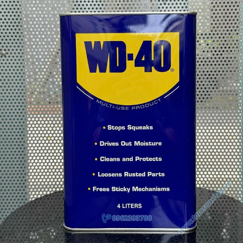 Dầu Chống Gỉ WD-40 Multi Use Product 4L – Giải Pháp Bảo Vệ & Bôi Trơn Hiệu Quả - 1/4