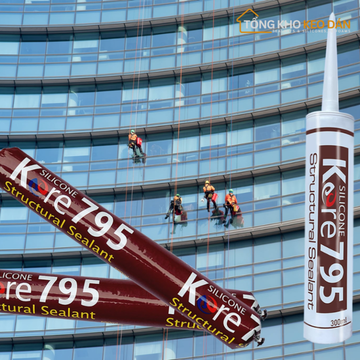 Keo Silicone Kore 795 – Chống Thấm, Kết Dính Kính Nhôm Cao Cấp