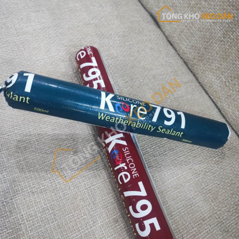 Keo Silicone Kore 795 – Chống Thấm, Kết Dính Kính Nhôm Cao Cấp - 4/4