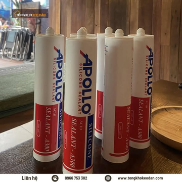 Keo Silicone Apollo A300 – Chống Thấm, Trám Khe Hiệu Quả
