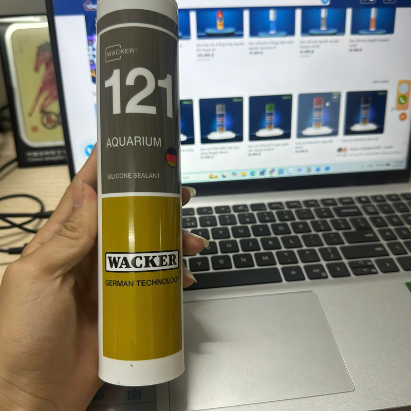 Chuyên cung cấp keo dán bể cá Wacker 121 - 1/3