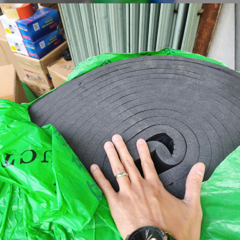 Xốp cao su lưu hóa bọc tiêu âm loại Tiêu chuẩn/Trung/Dày - 3/4